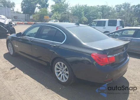 2011 BMW 750I xDrive из США, поврежденный, VIN WBAKC6C57BC395092
